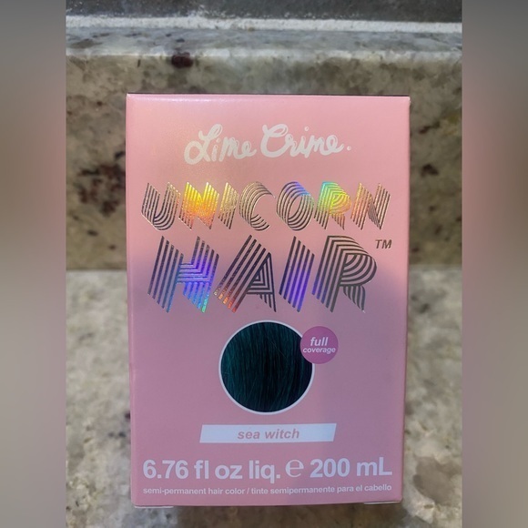 Other - New Lime Chime Unicorn Hair color in sea Witch